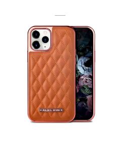 Чохол Puloka Leather Case для iPhone 11 Pro Max Brown