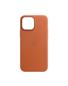 Чехол Leather Case для iPhone 12 Pro Max with MagSafe Brown