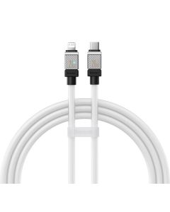 Кабель Baseus CoolPlay Series Fast Charging Cable Type-C to iP 20W 1m White