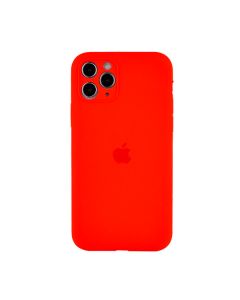 Чохол Original Soft Touch Case for iPhone 12 Pro Red with Camera Lens