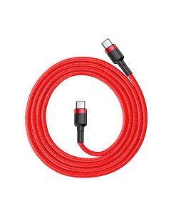 Кабель Baseus Cafule PD2.0 60W Flash Charging USB Type-C 20V/3A 1m Red
