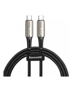 Кабель Baseus Flash Charge Cable USB Type-C/Type-C PD2.0 3A 1m Black