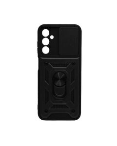 Чохол Armor Camshield Case для Samsung A35-2024/A356 with Ring Black