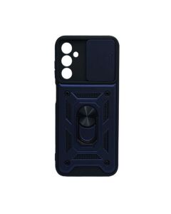Чохол Armor Camshield Case для Samsung M15/M156 with Ring Dark Blue