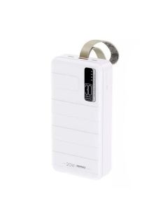 Зовнішній акумулятор REMAX Noah Series 20W+22.5W PD+QC Fast Charging Power Bank 30000mAh  RPP-506 White