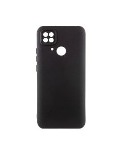 Чехол Original Soft Touch Case for Xiaomi Redmi 10с/Poco C40 Black with Camera Lens