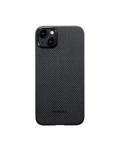 Чехол Pitaka iPhone 15 Case with MagSafe Black/Grey (KI1501MMP)