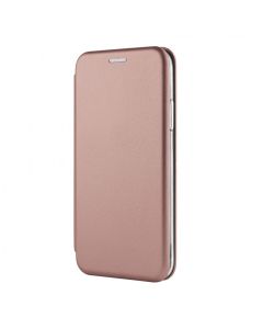 Чехол книжка Kira Slim Shell для Samsung A6 Plus 2018/A605 Rose Gold