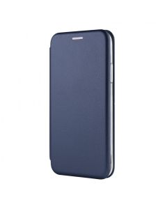 Чехол книжка Kira Slim Shell для Samsung A8 Plus 2018/A730 Dark Blue