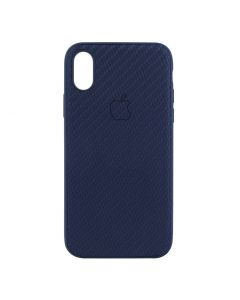 Чохол Carbon для iPhone XS Max Dark Blue