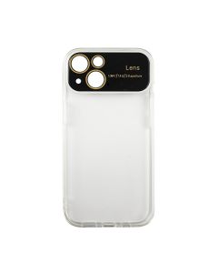 Чохол Silicon Sting Case iPhone 15 Clear with Camera Lens