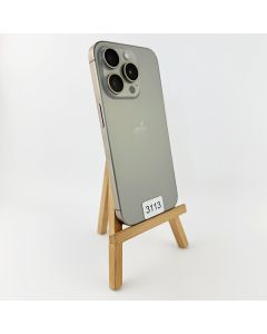 Apple iPhone 15 Pro 256GB Natural Titanium Б/У №3113 (Стан 8/10)