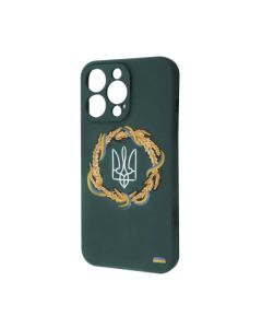 Чохол Wave Ukraine Edition Case для Apple iPhone 13 Pro Max with MagSafe Coat of Arms