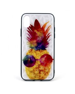 Чохол Crazy Prism для iPhone X/XS Pineapple