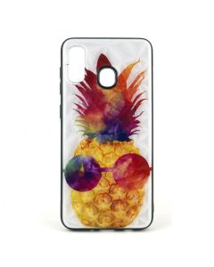 Чехол накладка Crazy Prism для Samsung A20-2019/A205 Pineapple