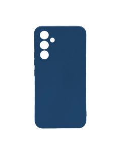 Чехол Original Soft Touch Case for Samsung A14-A145 Midnight Blue with Camera Lens