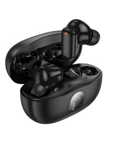 Бездротові навушники BOROFONE FQ4 Lighten true wireless ANC+ENC noise reduction BT headset Black