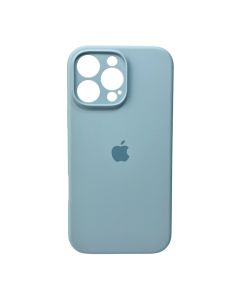 Чохол для смартфона Silicone Full Case AA Camera Protect for Apple iPhone 16 Pro 27,Mist Blue