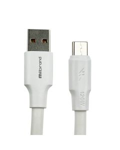 Кабель Mibrand MI-98 PVC Tube Cable USB for Micro 120W 1m White