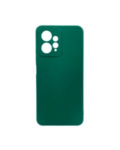 Чехол Original Soft Touch Case for Xiaomi Redmi Note12 4G Dark Green with Camera Lens