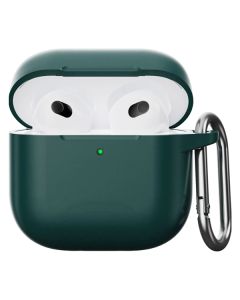 Футляр для навушників AirPods 4 Ultra Thin Case Dark Green