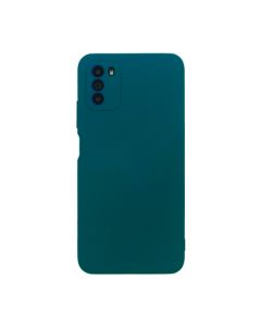 Чехол Original Soft Touch Case for Xiaomi Poco M3 Dark Blue with Camera Lens