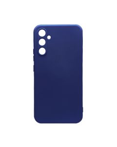 Чехол Original Soft Touch Case for Samsung A34-2023/A346 Dark Blue with Camera Lens