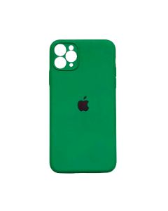 Чехол Original Soft Touch Case for iPhone 11 Pro Green with Camera Lens