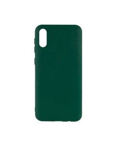 Чехол Original Soft Touch Case for Samsung A02-2021/A022 Dark Green