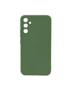 Чехол Original Soft Touch Case for Samsung A14-A145 Dark Green with Camera Lens