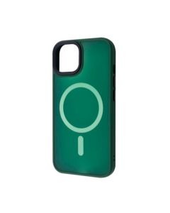 Чехол Wave Matte Colorful Case для Apple iPhone 12 Pro Max with MagSafe Dark Green