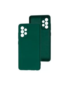 Чехол Original Soft Touch Case for Samsung A32-2021/A325 Dark Green with Camera Lens