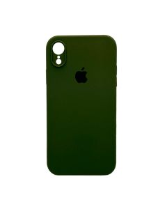 Чехол Soft Touch для Apple iPhone XR Dark Olive with Camera Lens Protection
