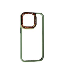 Чохол Swarovski New Case для iPhone 15 Pro Dark Green