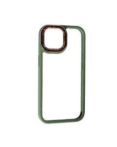 Чохол Swarovski New Case для iPhone 15 Dark Green