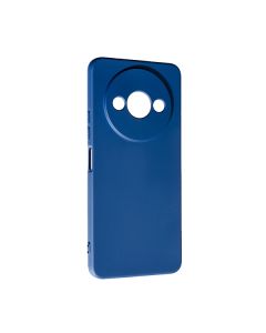 Чехол Original Soft Touch Case for Xiaomi Redmi A3/Poco C61 Dark Blue with Camera Lens