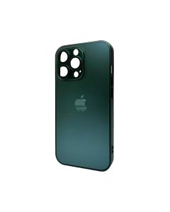 Чохол для смартфона AG Glass Matt Frame Color Logo for Apple iPhone 11 Pro Max Cangling Green