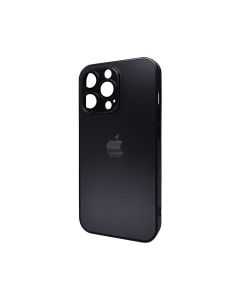 Чохол для смартфона AG Glass Matt Frame Color Logo for Apple iPhone 12 Pro Graphite Black