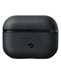 Футляр для наушников Pitaka MagEZ Case Twill Black/Grey for Airpods Pro 2nd Gen (APM7001)