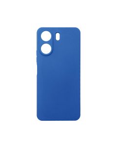 Чехол Original Soft Touch Case for Xiaomi Redmi 13C/Poco C65 Ultra Blue with Camera Lens