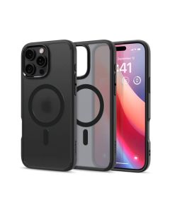 Чехол Spigen для iPhone 16 Pro Ultra Hybrid Mag Black