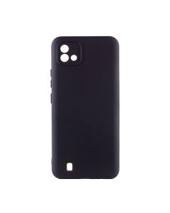 Чехол Original Soft Touch Case for Realme C11 2021 Black with Camera Lens