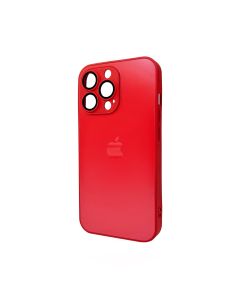 Чохол для смартфона AG Glass Matt Frame Color Logo for Apple iPhone 11 Pro Coke Red
