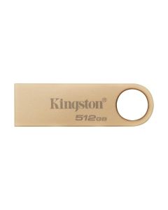 Флеш-накопичувач Kingston USB 3.2 SE9 G3 512GB 220MB/s Metal/Gold