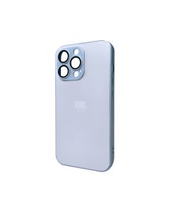 Чохол для смартфона AG Glass Matt Frame Color Logo for Apple iPhone 11 Pro Max Sierra Blue