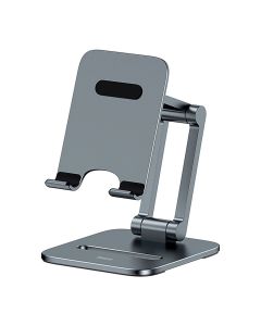 Тримач для мобiльного Baseus Desktop Biaxial Foldable Metal Stand (for Phones) Grey