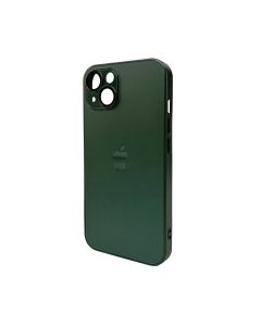 Чохол для смартфона AG Glass Matt Frame Color Logo for Apple iPhone 12 Cangling Green