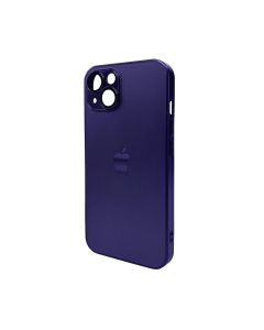 Чохол для смартфона AG Glass Matt Frame Color Logo for Apple iPhone 12 Deep Purple