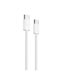 Кабель Proove Energy Streem Type-C to Type-C 60W 1m White
