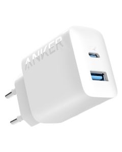 МЗП Anker PowerPort 20W USB-C USB-A White (A2348G21)